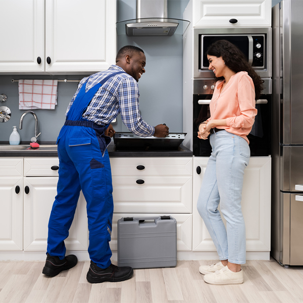 can you provide an estimate for cooktop repair before beginning any work in Piatt PA